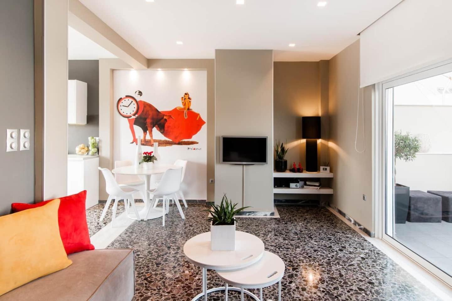 Ma Maison Nο 1, Penthouse, Acropolis And Lycabettus View, Ultra High Speed Internet 300 Mbps, 15' To Acropolis By Metro, 1' From Metro Station Athènes Extérieur photo