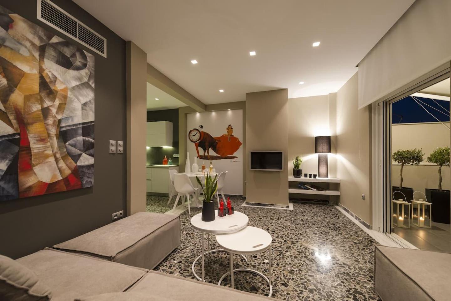 Ma Maison Nο 1, Penthouse, Acropolis And Lycabettus View, Ultra High Speed Internet 300 Mbps, 15' To Acropolis By Metro, 1' From Metro Station Athènes Extérieur photo